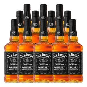 Caixa Whisky Jack Daniel's Tennessee Whiskey 1l C/12 Unidades